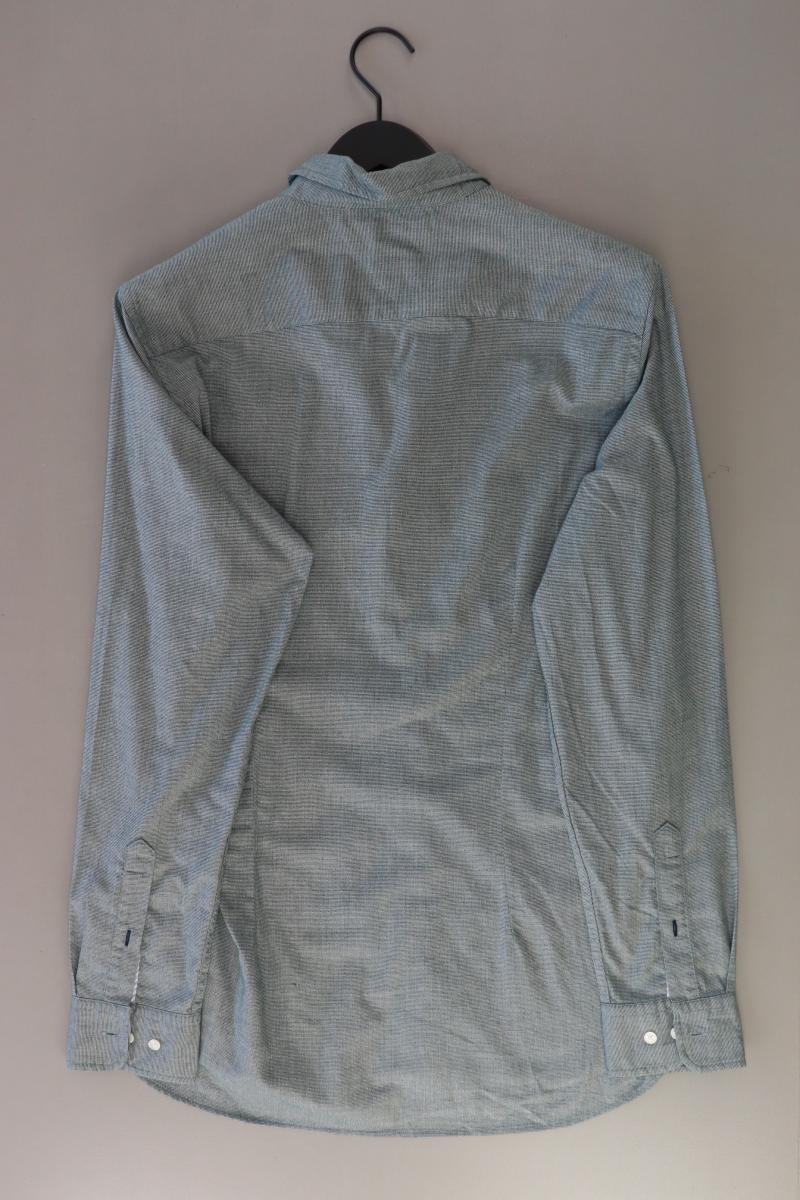 Tommy Hilfiger Langarmhemd für Herren Gr. L grün aus Baumwolle - Image 2
