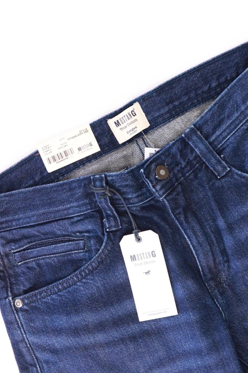 Mustang Slim Jeans für Herren Gr. W32/L30 neu mit Etikett Neupreis: 79,99€! blau - Image 3