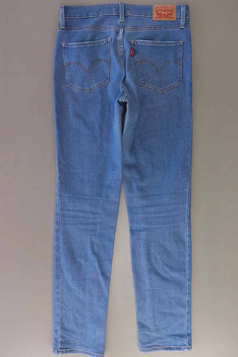 Levi's Straight Jeans Gr. W27 Modell 312 Shaping Slim blau aus Baumwolle - Image 2