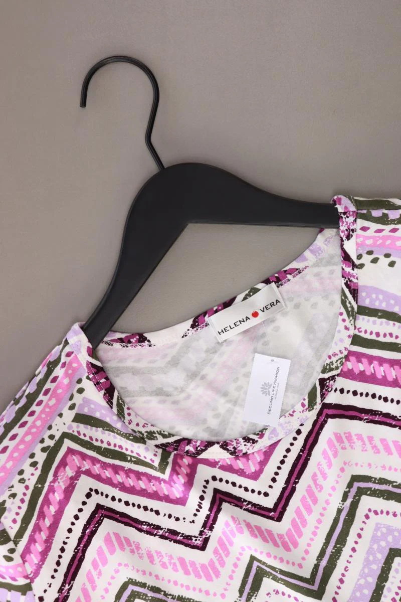 Helena Vera Printshirt Gr. 44 Kurzarm rosa aus Viskose - Image 3