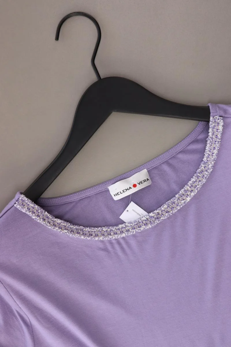Helena Vera Regular Shirt Gr. 46 3/4 Ärmel lila aus Viskose - Image 3