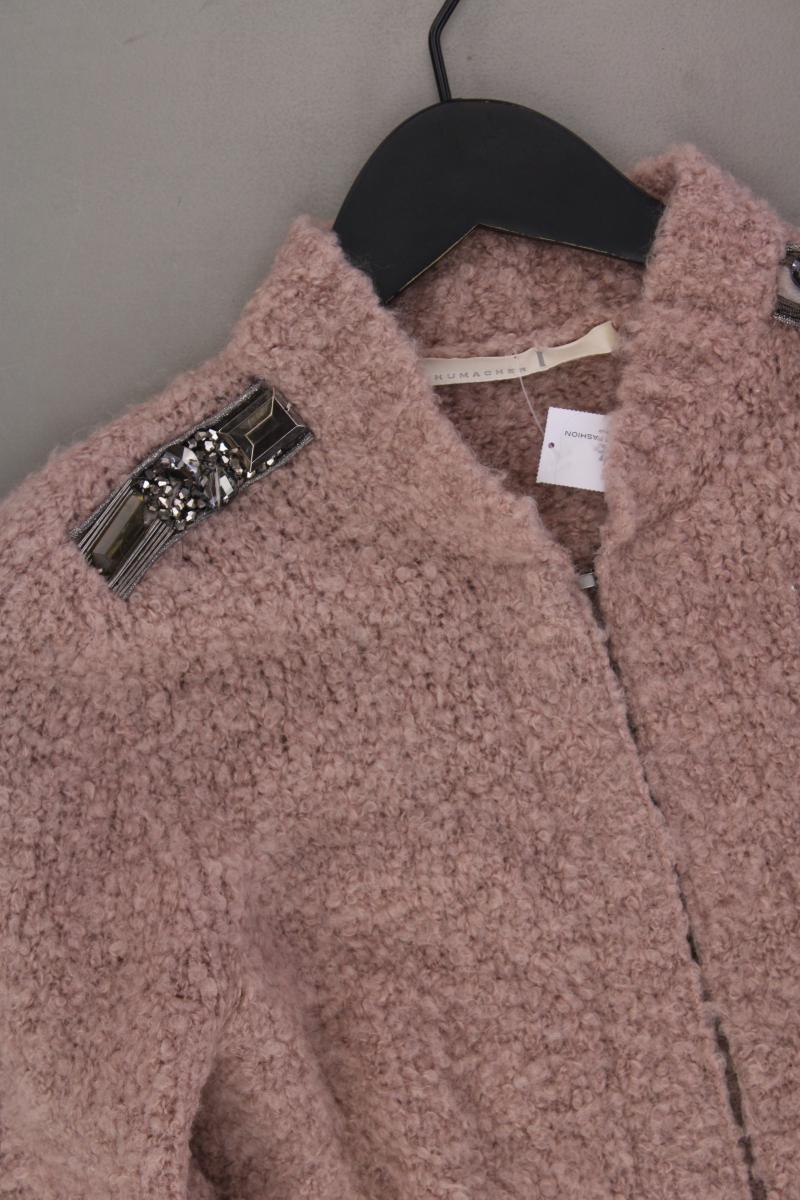Schumacher Strickjacke Gr. XS Langarm rosa aus Wolle - Image 2