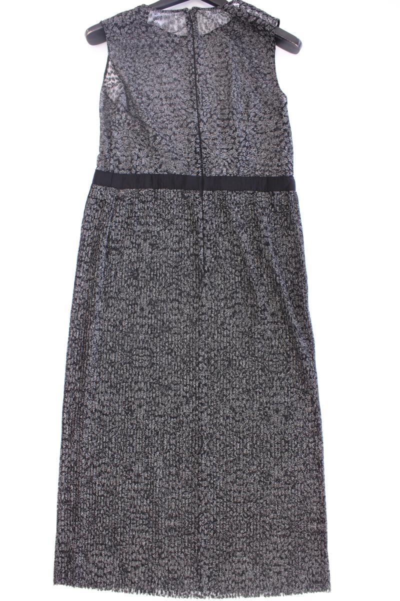 BOSS by Hugo Boss Abendkleid Gr. 38 neuwertig Ärmellos mit Glitzer schwarz - Image 3