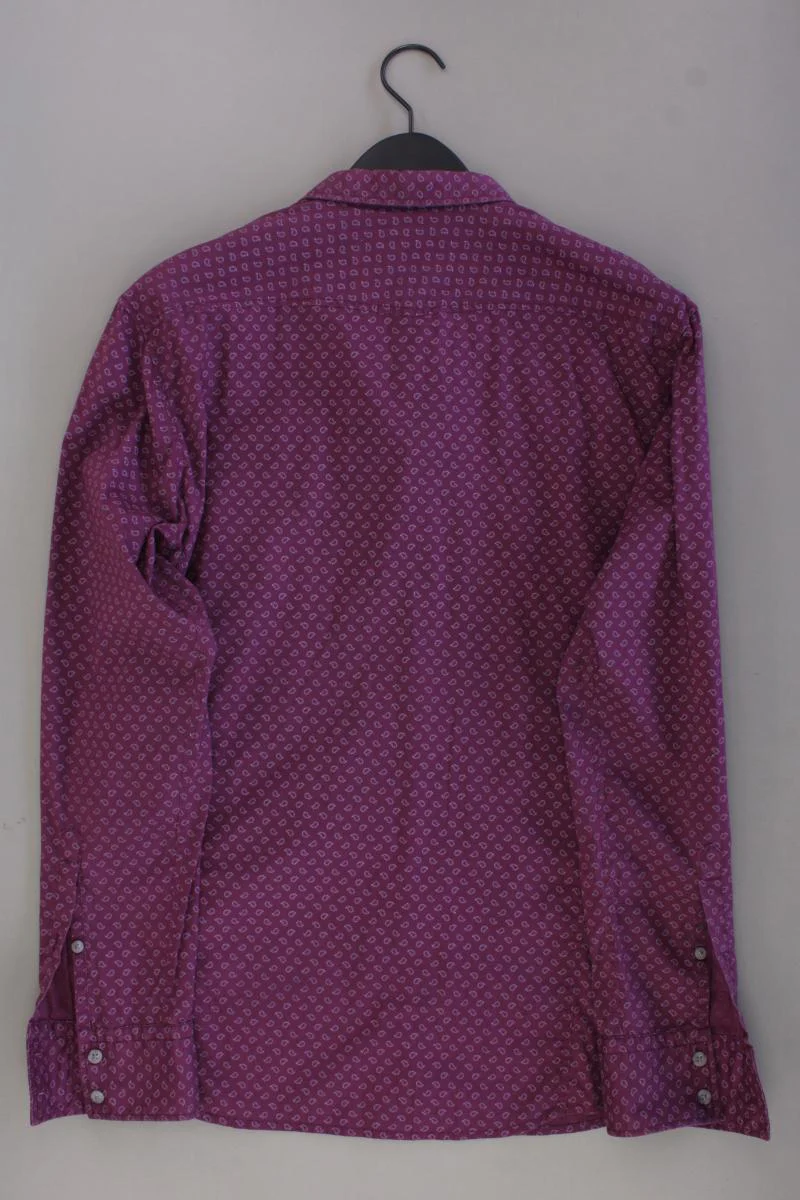 BOSS Orange Langarmhemd für Herren Gr. XL lila - Image 3