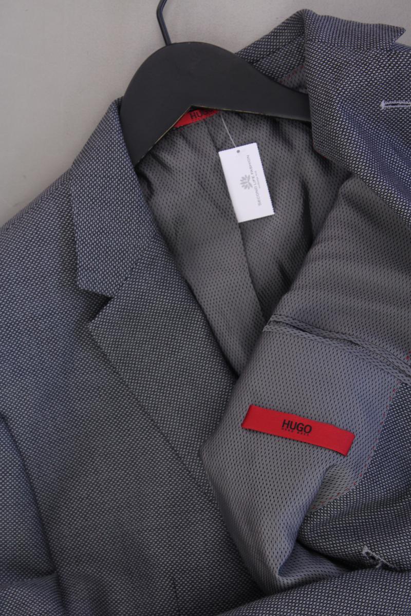 Hugo Boss Longsakko für Herren Gr. 48 neuwertig grau aus Viskose - Image 3