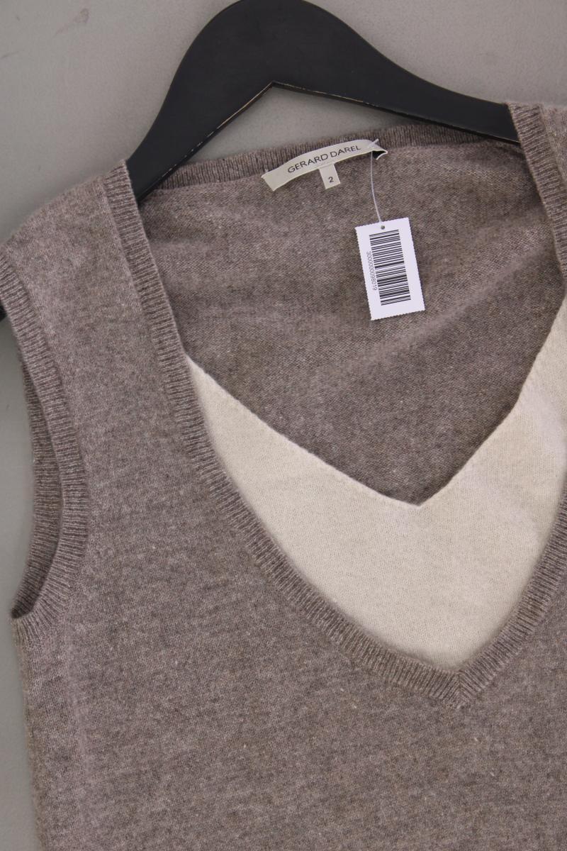 Gerard Darel Kaschmirkleid Gr. 36 Ärmellos braun - Image 2