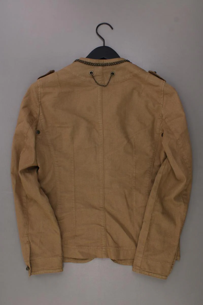 Luisa Cerano Übergangsjacke Gr. 40 braun aus Baumwolle - Image 3