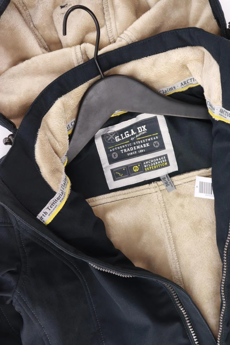 GIGA DX Kapuzenjacke Gr. 36 schwarz aus Polyester - Image 3