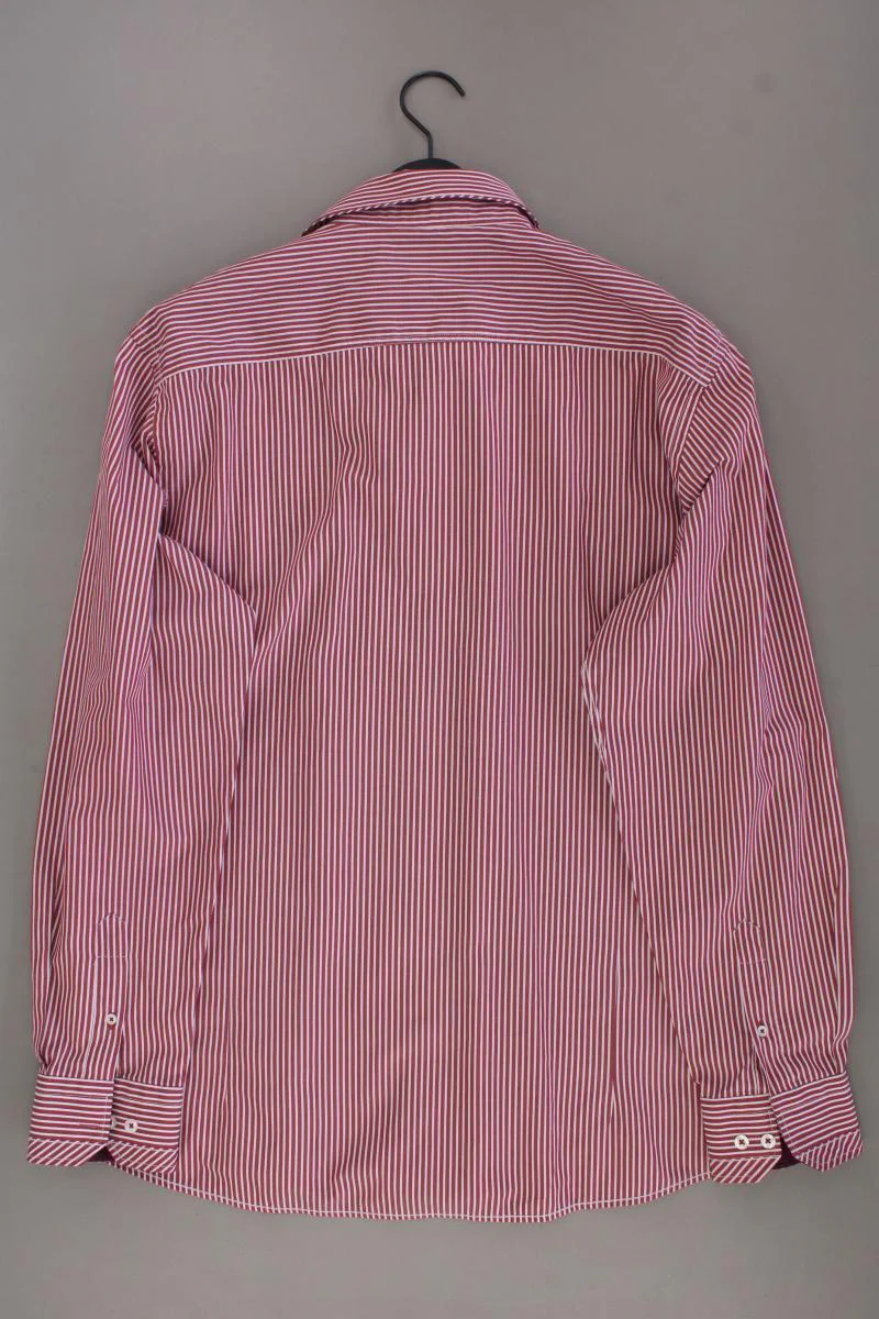 Denim Culture Langarmhemd für Herren Gr. XXL gestreift rot aus Baumwolle - Image 3