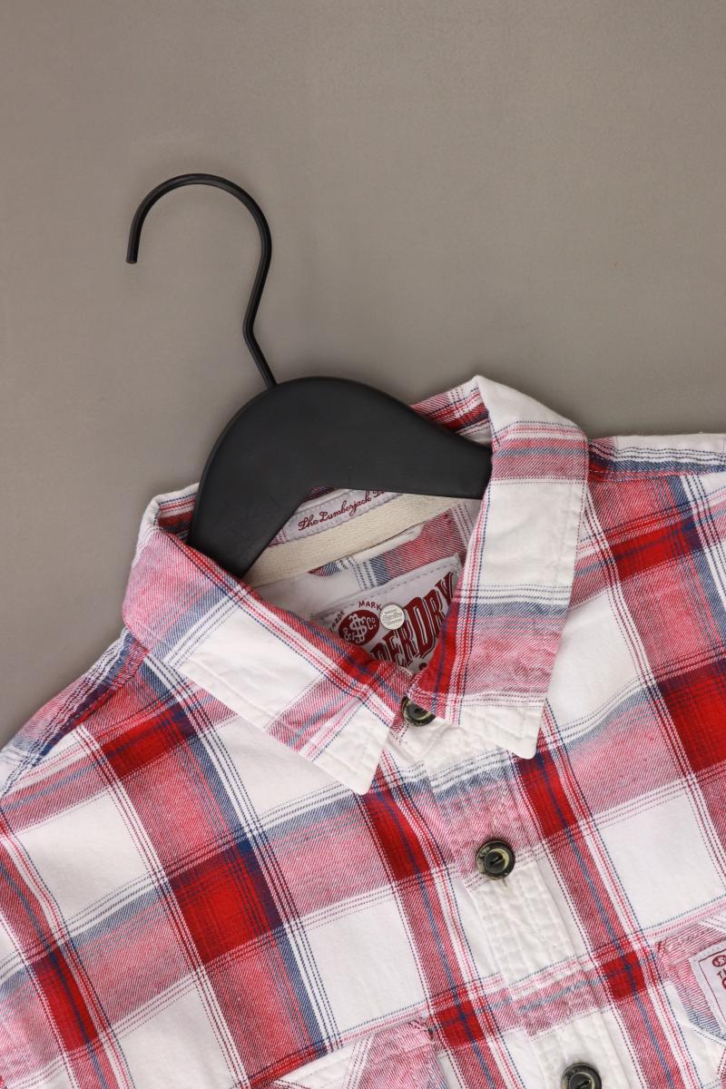Superdry Karohemd für Herren Gr. L kariert Langarm rot aus Baumwolle - Image 3