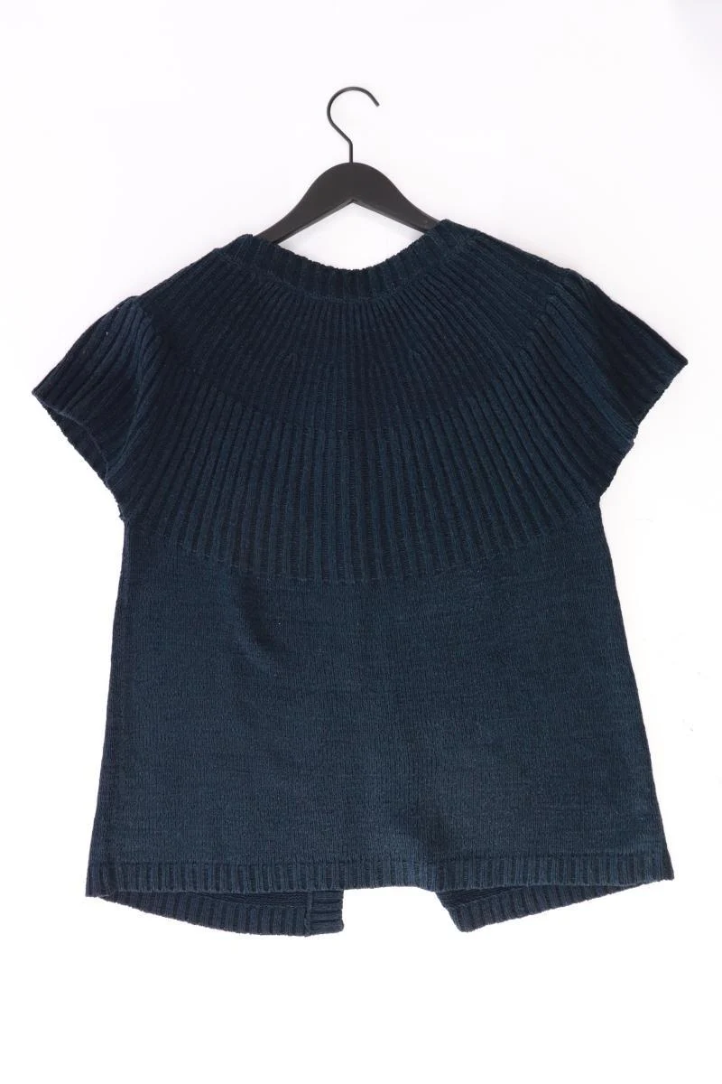 Via Appia Due Strickjacke Gr. IT 44 (M) Kurzarm blau aus Polyacryl - Image 2