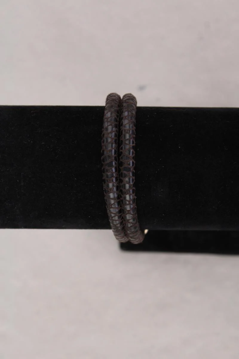 Wave 7 Armband braun