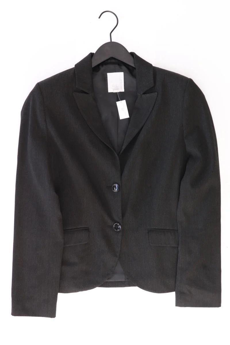 s.Oliver Longblazer Gr. 40 gestreift schwarz aus Polyester