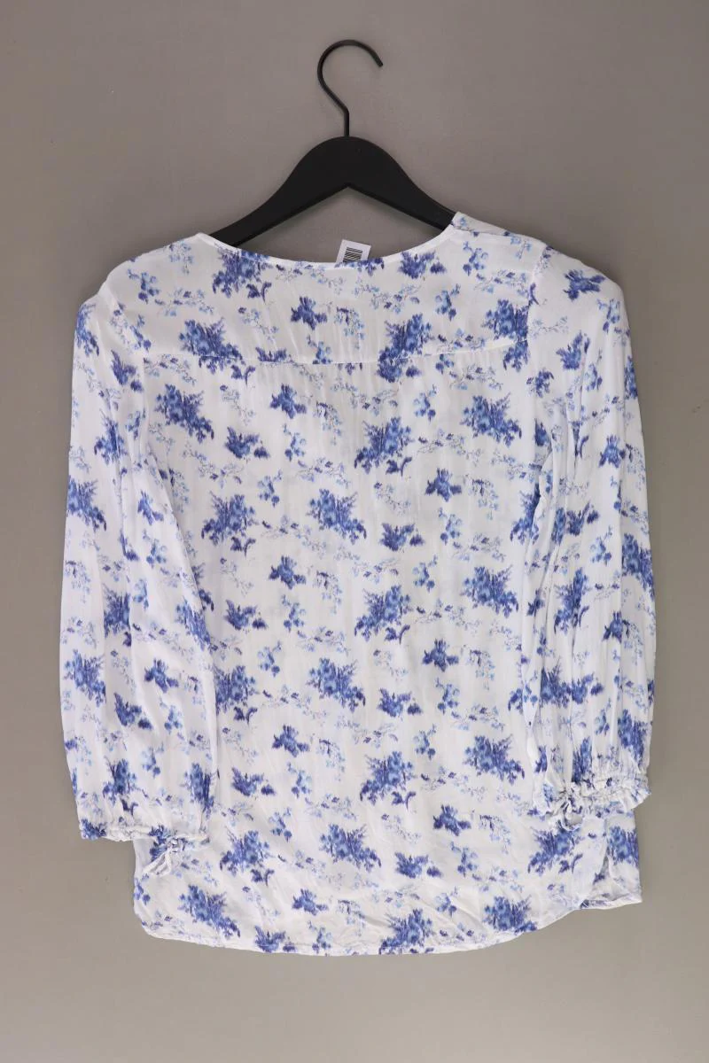 edc by Esprit Rüschenbluse Gr. XS 3/4 Ärmel weiß aus Viskose - Image 2