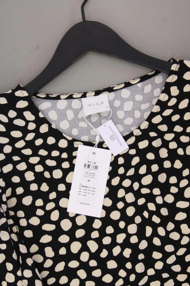 Vila Classic Bluse Gr. 38 gepunktet neu mit Etikett Neupreis: 29,99€! 3/4 Ärmel - Image 2