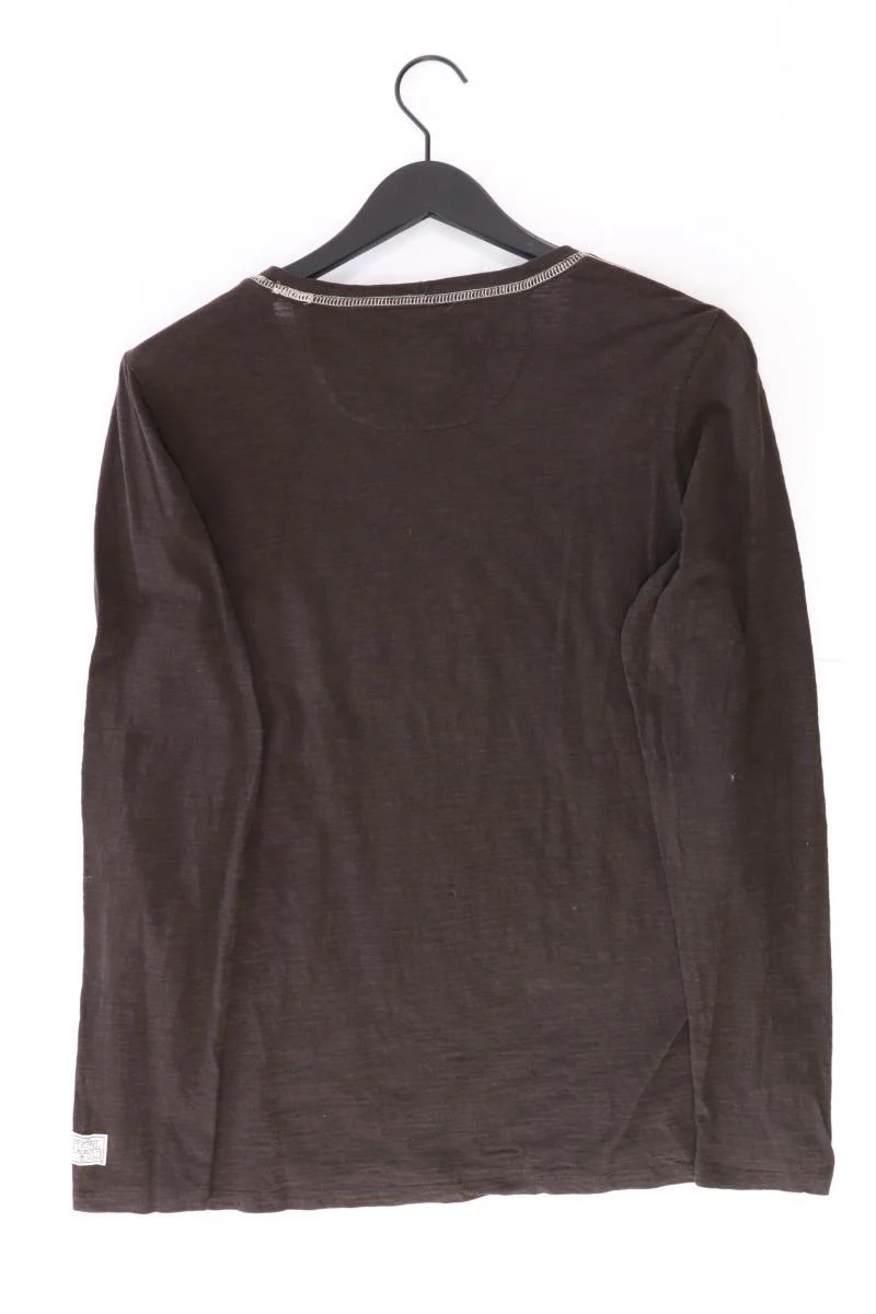 Soccx Longsleeve-Shirt Gr. 44 Langarm braun aus Baumwolle - Image 2