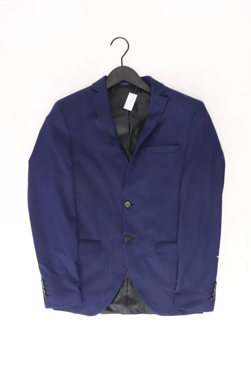 Selected Homme Longsakko für Herren Gr. 42 blau aus Polyester
