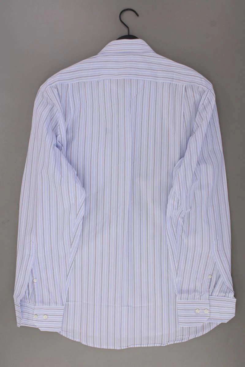 BOSS by Hugo Boss Langarmhemd für Herren Gr. Hemdgröße 41 gestreift blau - Image 3
