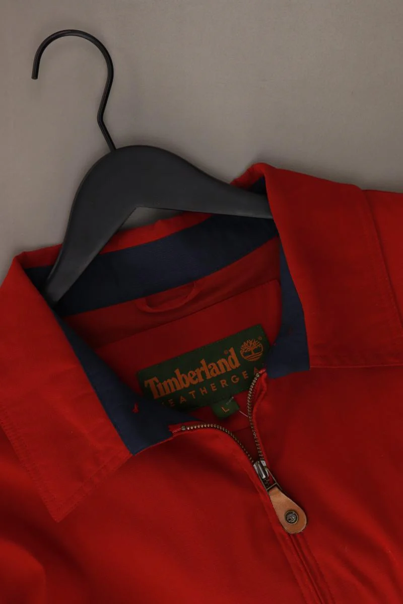 Timberland Lange Jacke für Herren Gr. L Vintage rot aus Polyester - Image 3