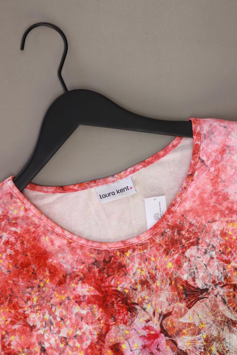 Laura Kent Kurzarmkleid Gr. 40 mit Blumenmuster mehrfarbig aus Viskose - Image 3