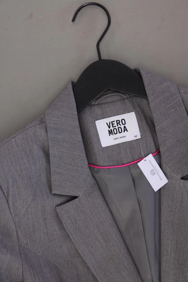 Vero Moda Regular Blazer Gr. 40 grau aus Polyester - Image 2