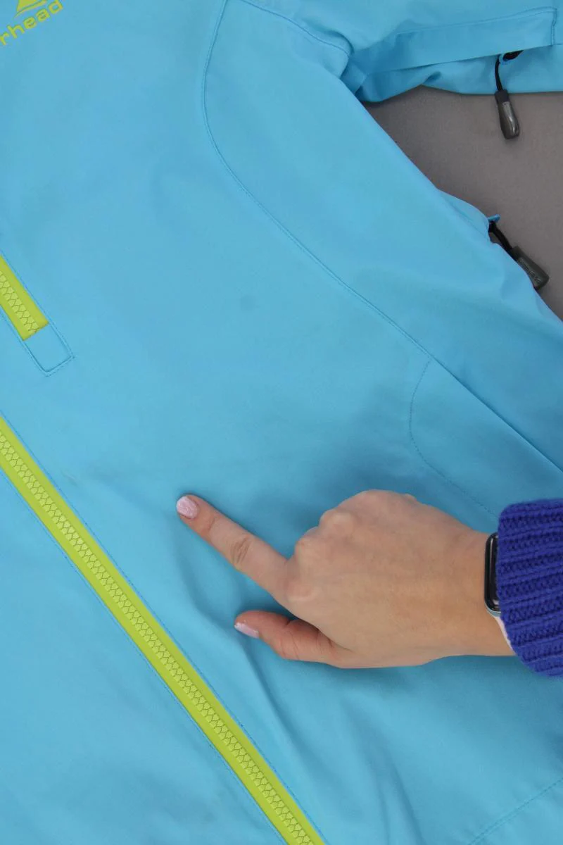 moorhead Kapuzenjacke Gr. 42 blau aus Polyester - Image 4