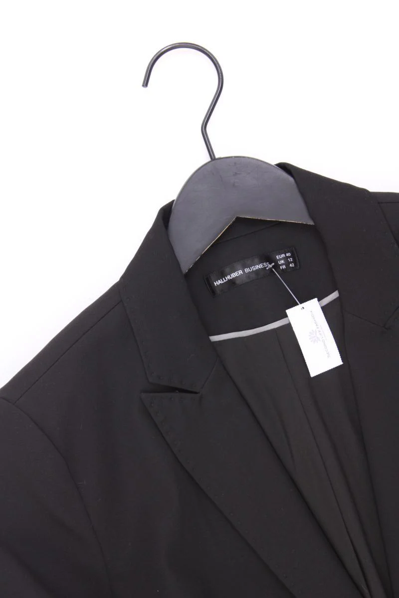 Hallhuber Regular Blazer Gr. 40 schwarz - Image 2