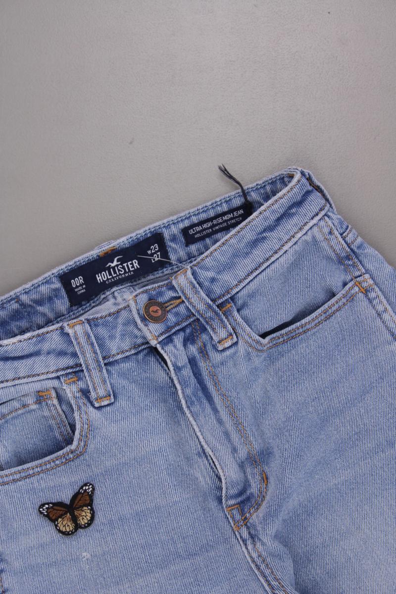 Hollister Mom Jeans Gr. W23/L27 blau aus Baumwolle - Image 2
