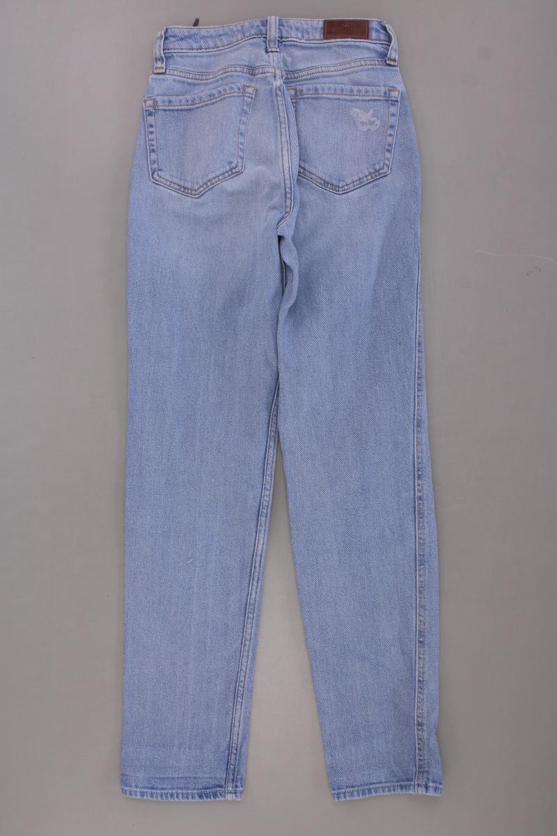 Hollister Mom Jeans Gr. W23/L27 blau aus Baumwolle - Image 3