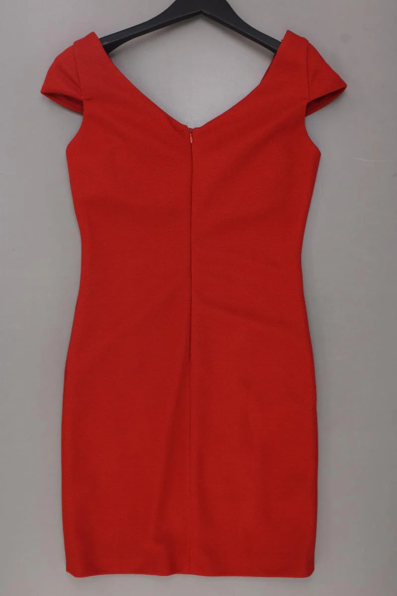 Lucy Etuikleid Gr. S neuwertig Kurzarm orange aus Polyester - Image 3