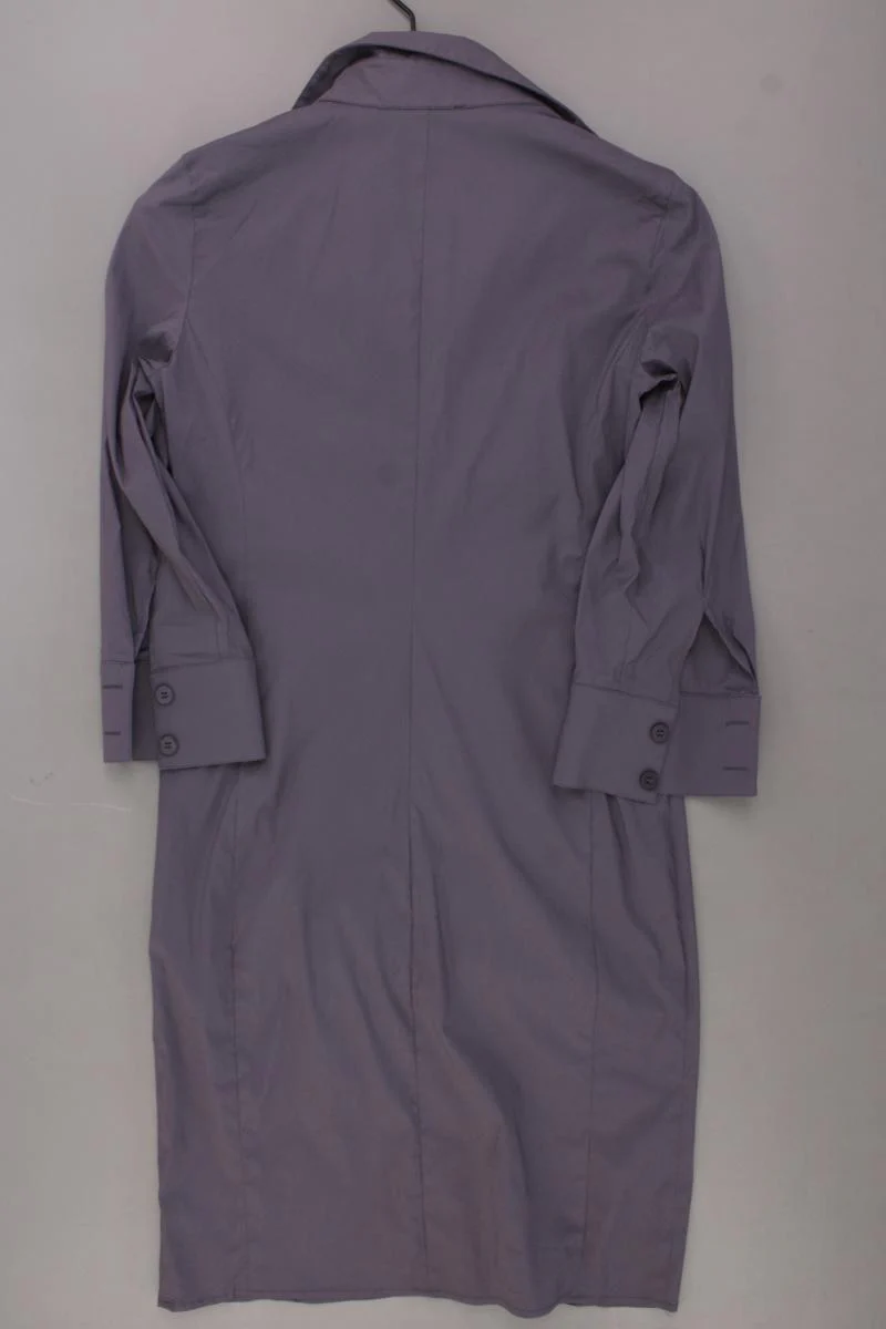 Patrizia Pepe Blusenkleid Gr. IT 44 (M) Langarm lila aus Baumwolle - Image 3