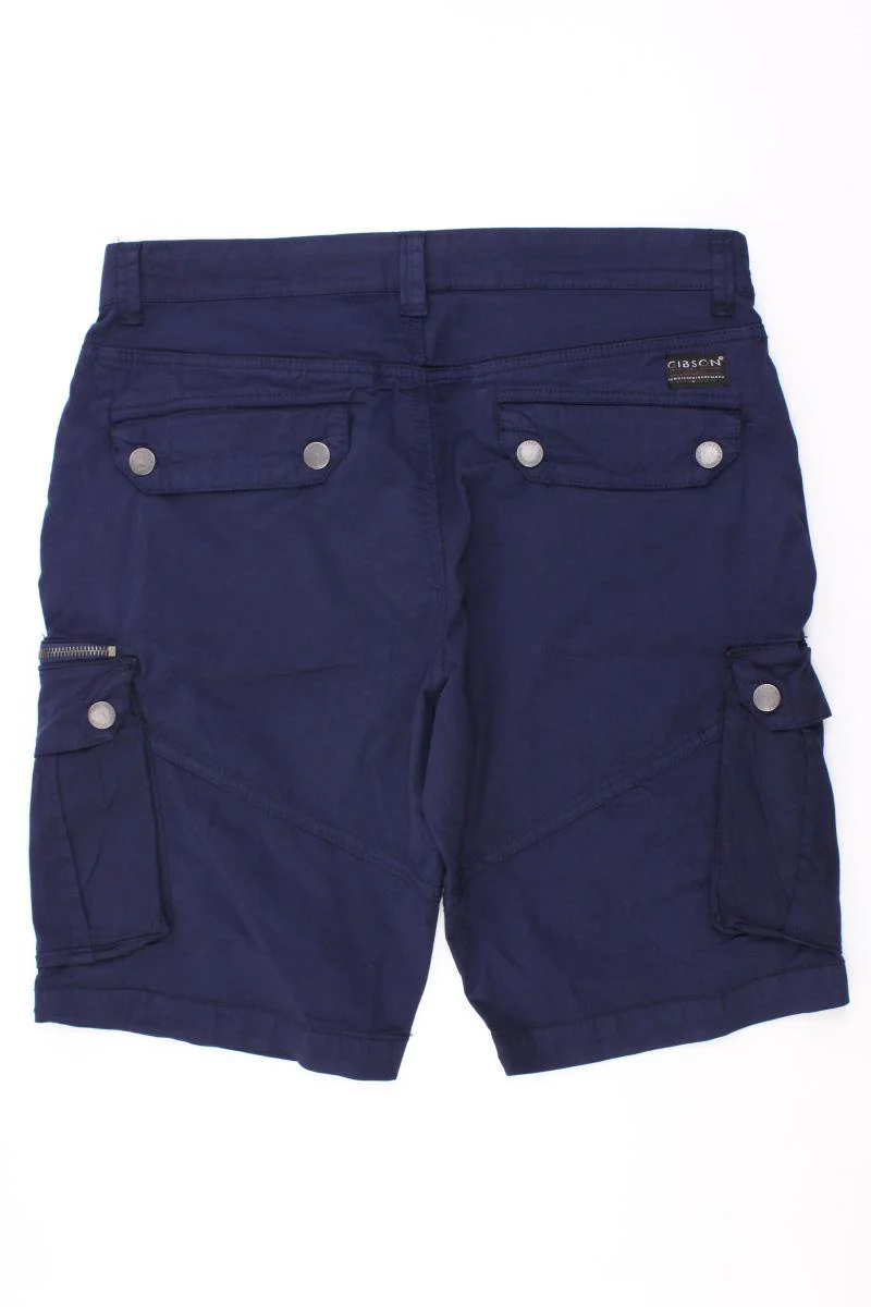 Gibson Denim Cargo Shorts für Herren Gr. W32 blau aus Baumwolle - Image 3
