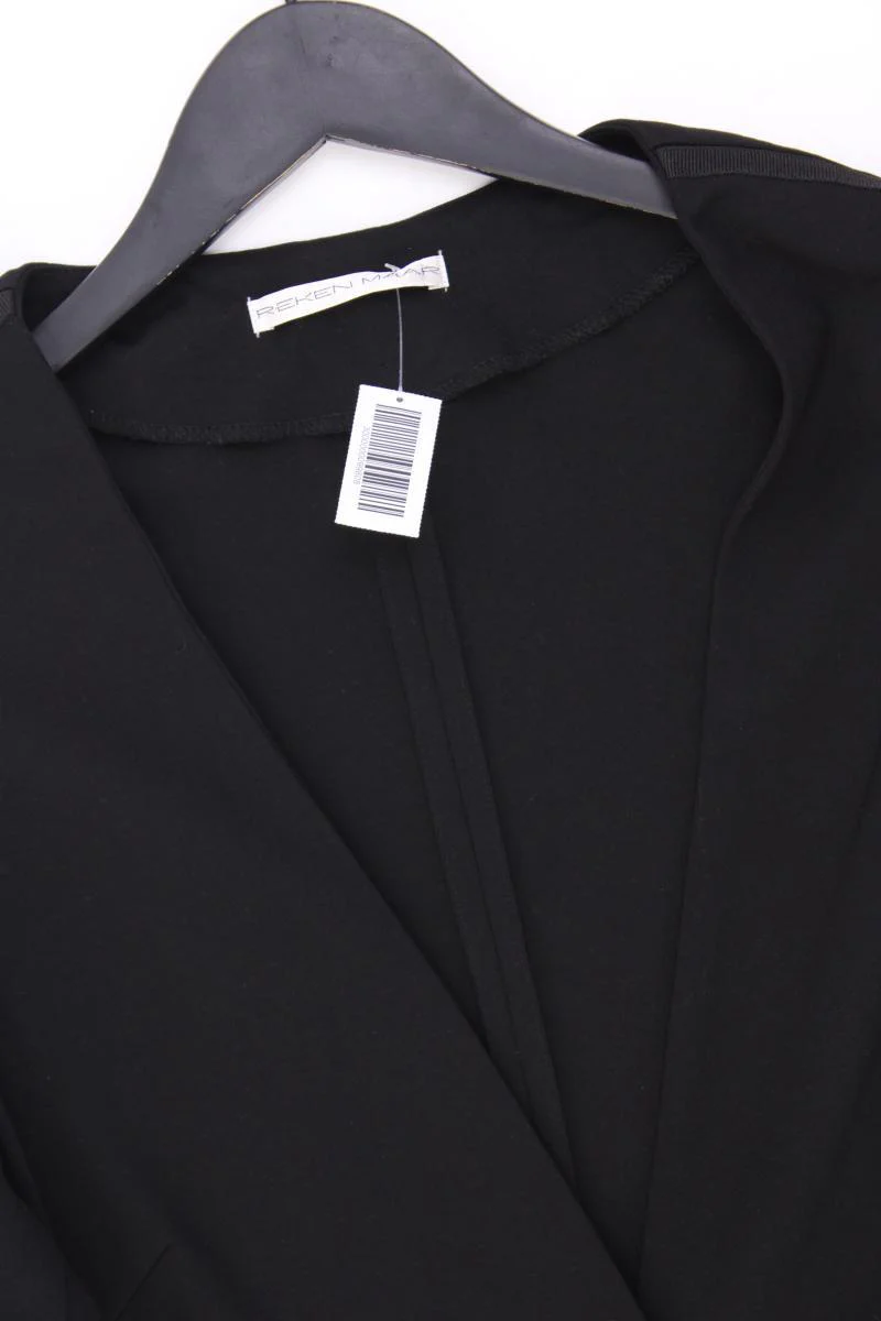 REKEN MAAR Slim Blazer Gr. 44 neuwertig schwarz aus Viskose - Image 2