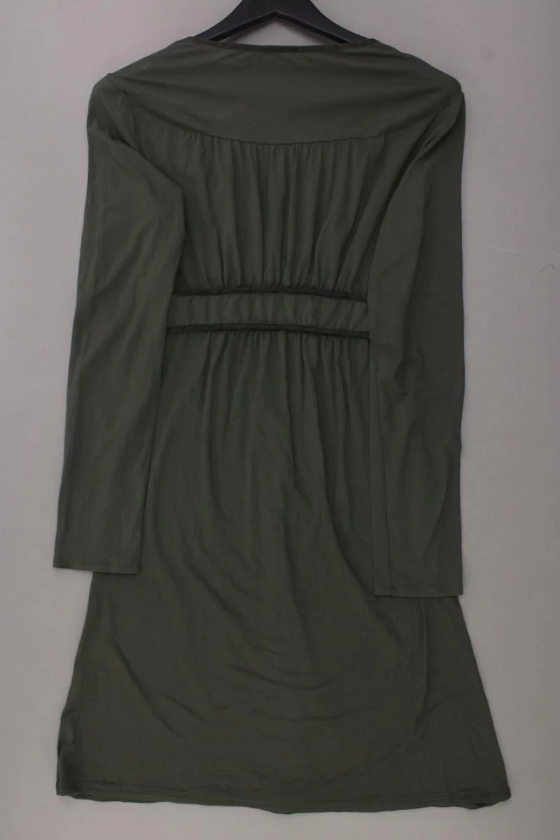MaxCo. Jerseykleid Gr. M Langarm olivgrün aus Viskose - Image 3