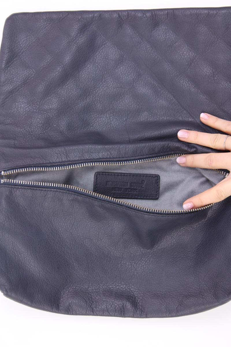 Konstantin Starke Schultertasche neuwertig blau aus Leder - Image 3