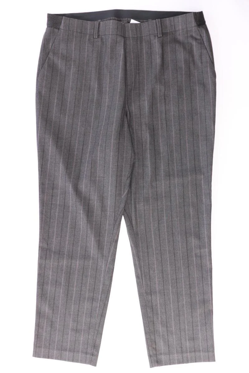 Uniqlo Hose Gr. XL gestreift grau aus Polyester