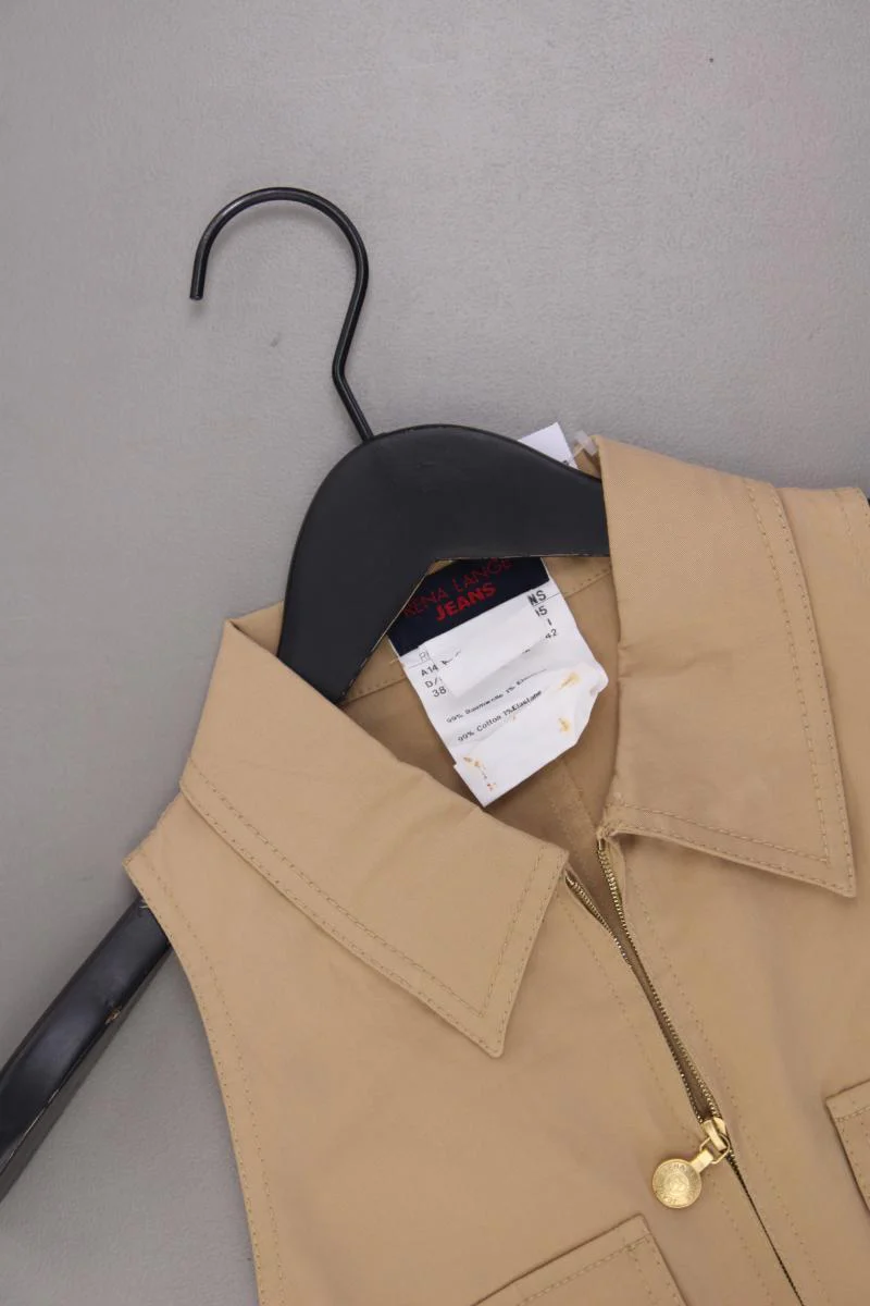 Rena Lange Jeans Etuikleid Gr. 38 Ärmellos Vintage braun aus Baumwolle - Image 2