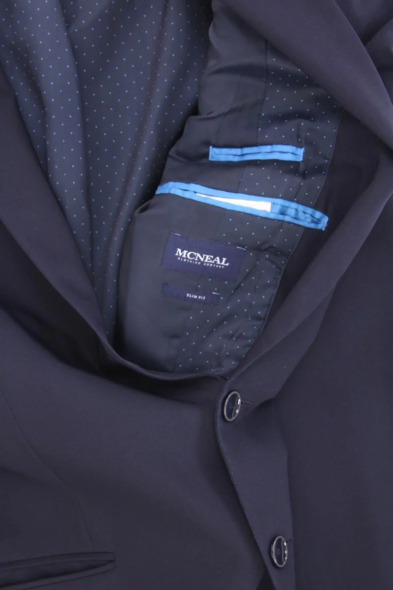 McNeal Longsakko für Herren Gr. 52 blau aus Polyester - Image 2