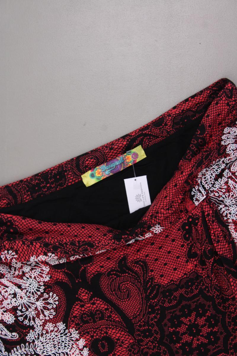 Desigual Stretchrock Gr. M mit Paisleymuster neuwertig rot - Image 2