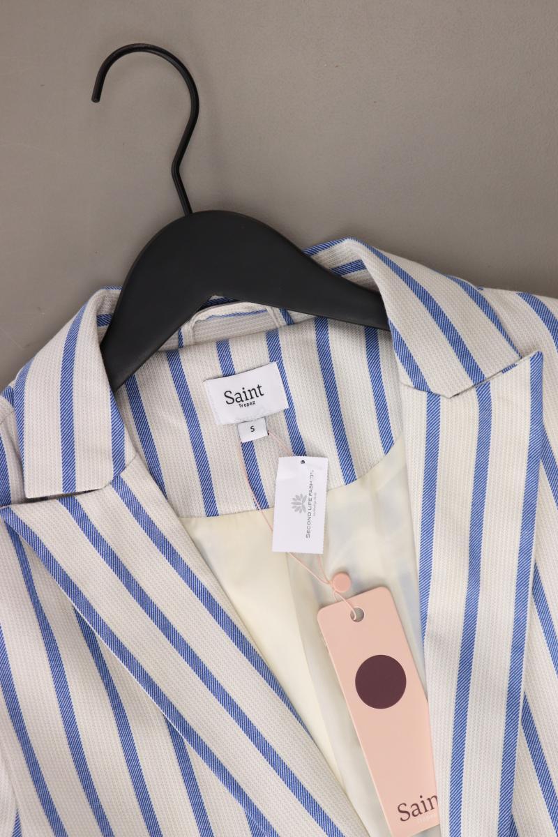 Saint Tropez Longblazer Gr. S gestreift neu mit Etikett Neupreis: 89,99€! weiß - Image 3
