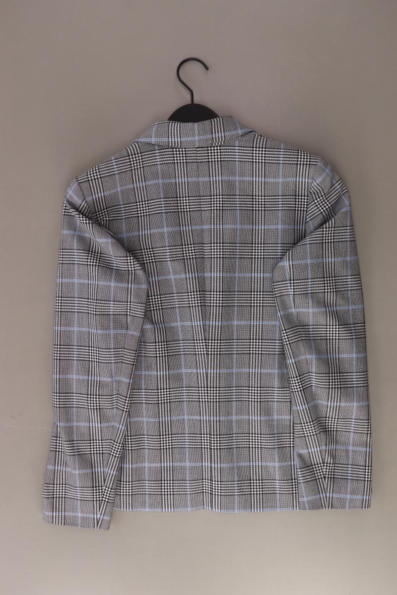 Hallhuber Regular Blazer Gr. 40 kariert neuwertig grau aus Polyester - Image 2