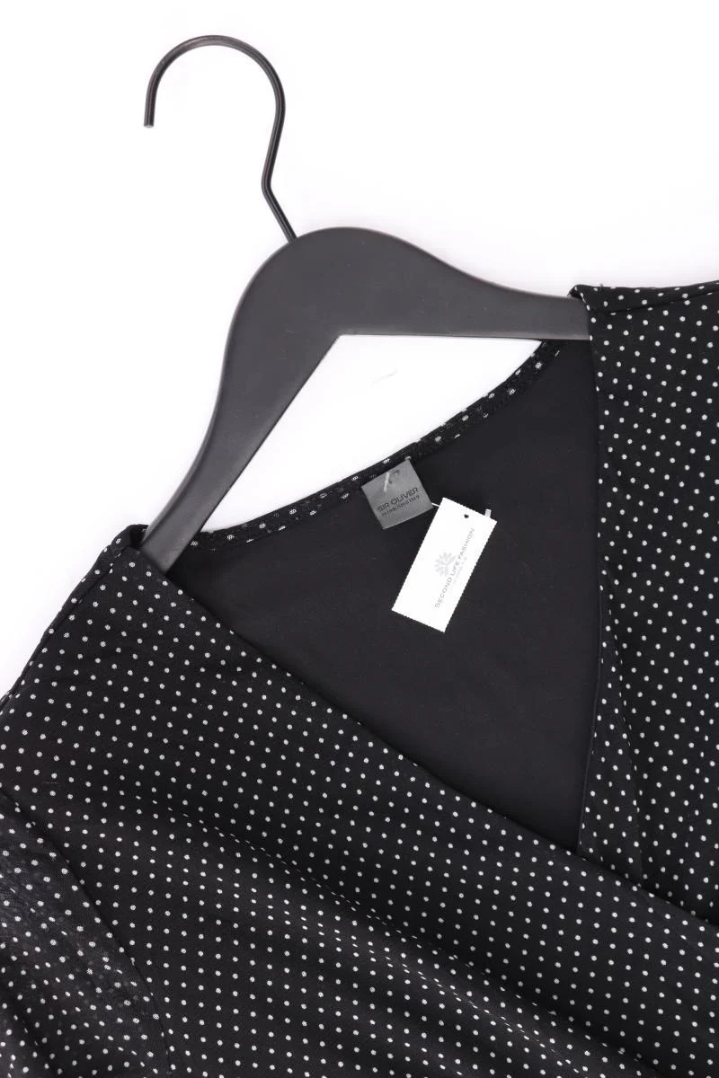 Sir Oliver Etuikleid Gr. 40 gepunktet 3/4 Ärmel schwarz aus Polyester - Image 3