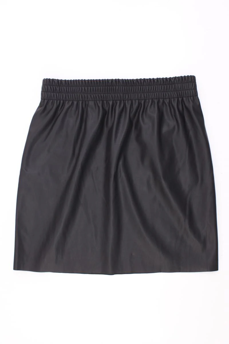 Only Kunstlederrock Gr. S neuwertig schwarz aus Polyester - Image 3