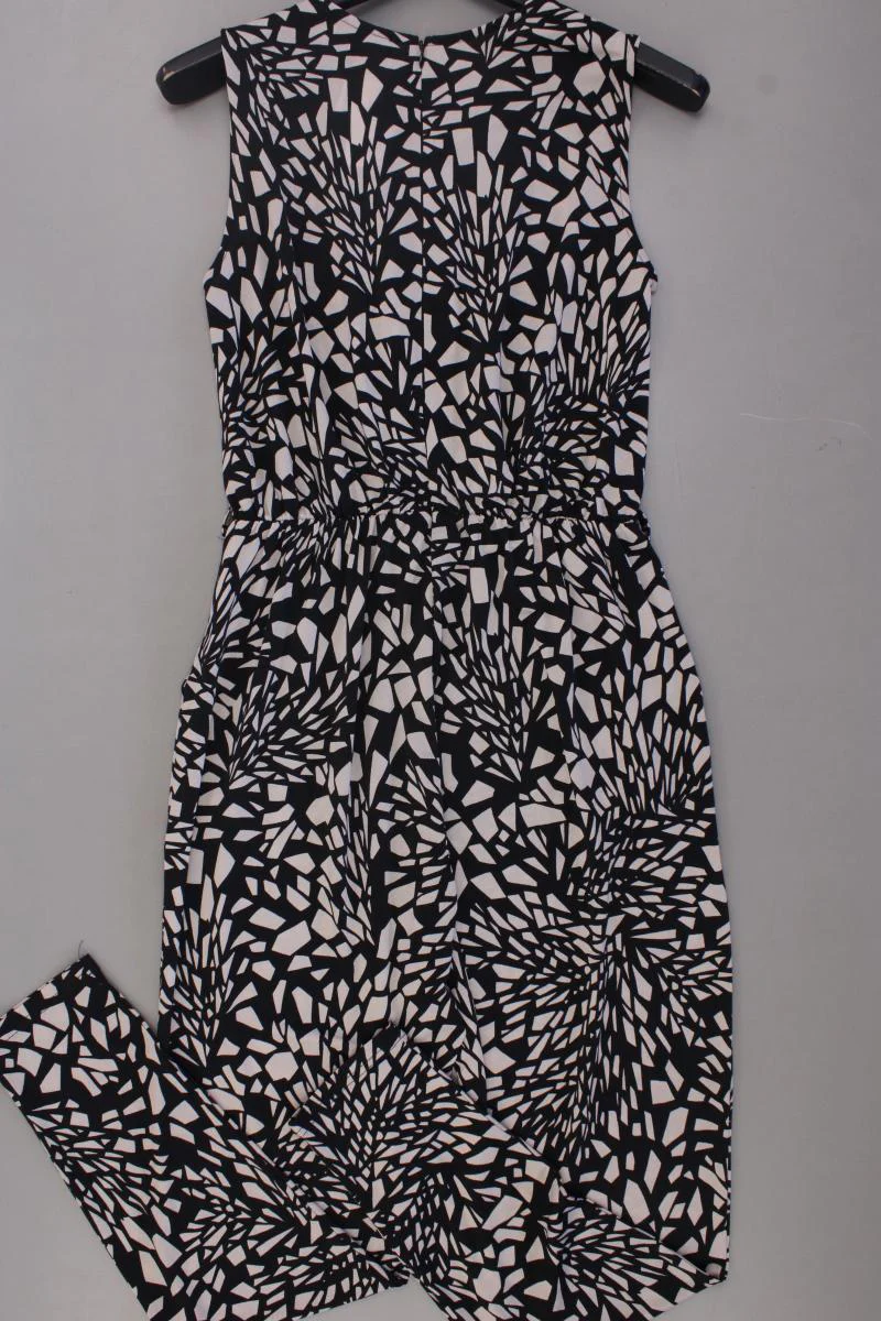 Ilse Jacobsen Langer Jumpsuit Gr. M geometrisches Muster schwarz aus Polyester - Image 3