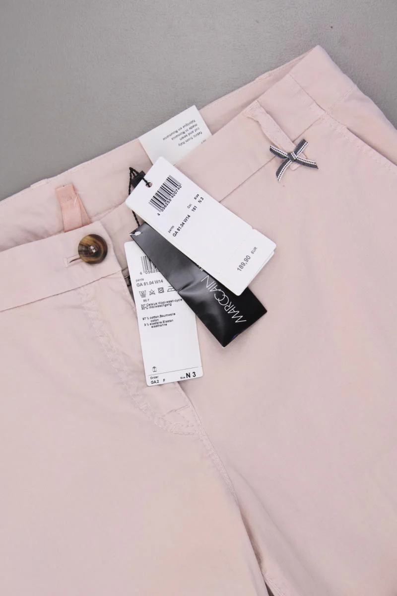 Marc Cain Stoffhose Gr. 38 neu mit Etikett Neupreis: 189,9€! rosa aus Baumwolle - Image 2
