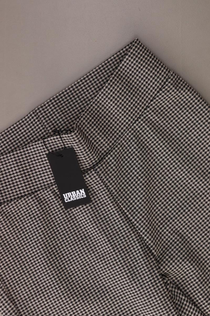 URBAN CLASSICS Stretchhose Gr. S hahnentritt neu mit Etikett schwarz aus Viskose - Image 3