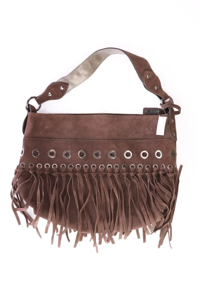 Abro Schultertasche braun aus Leder - Image 2