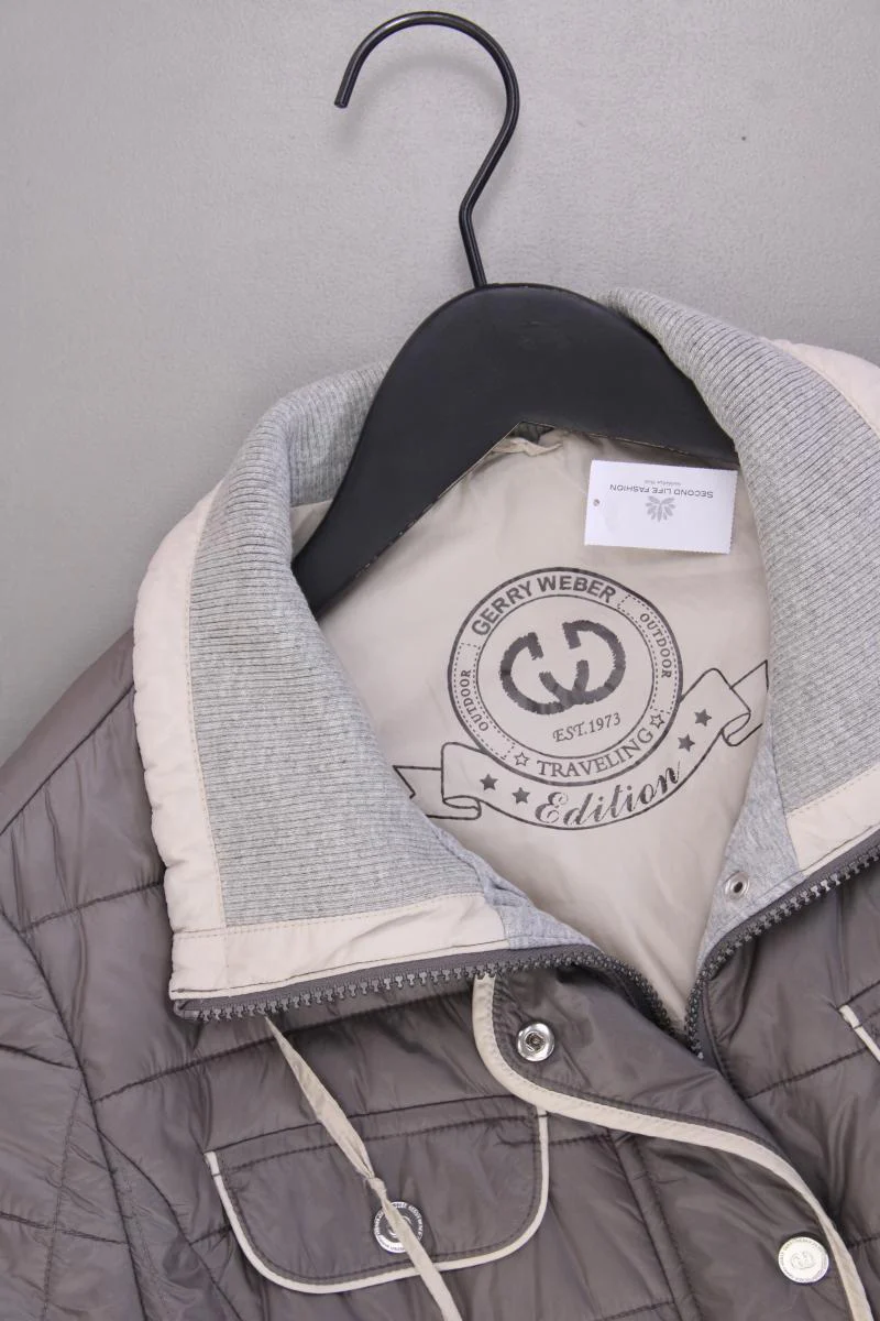 Gerry Weber Classic Jacke Gr. 42 grau aus Polyamid - Image 2