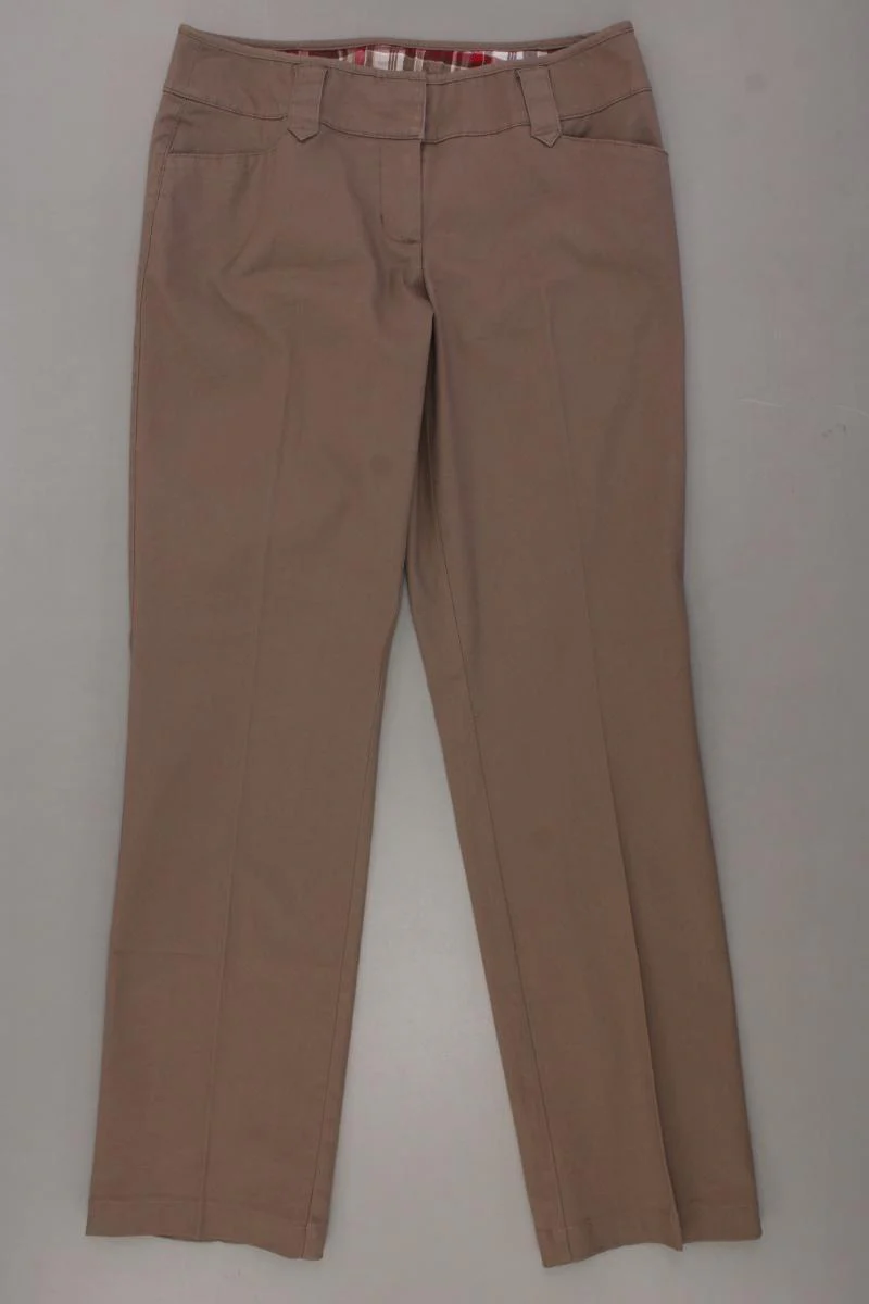 Street One Stoffhose Gr. 36 braun aus Baumwolle