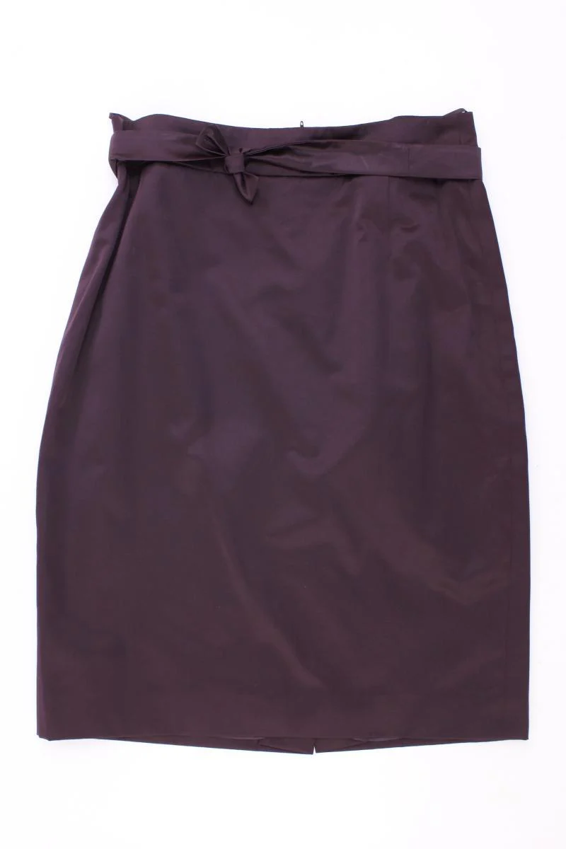 BOSS by Hugo Boss Midirock Gr. 38 neuwertig lila aus Baumwolle
